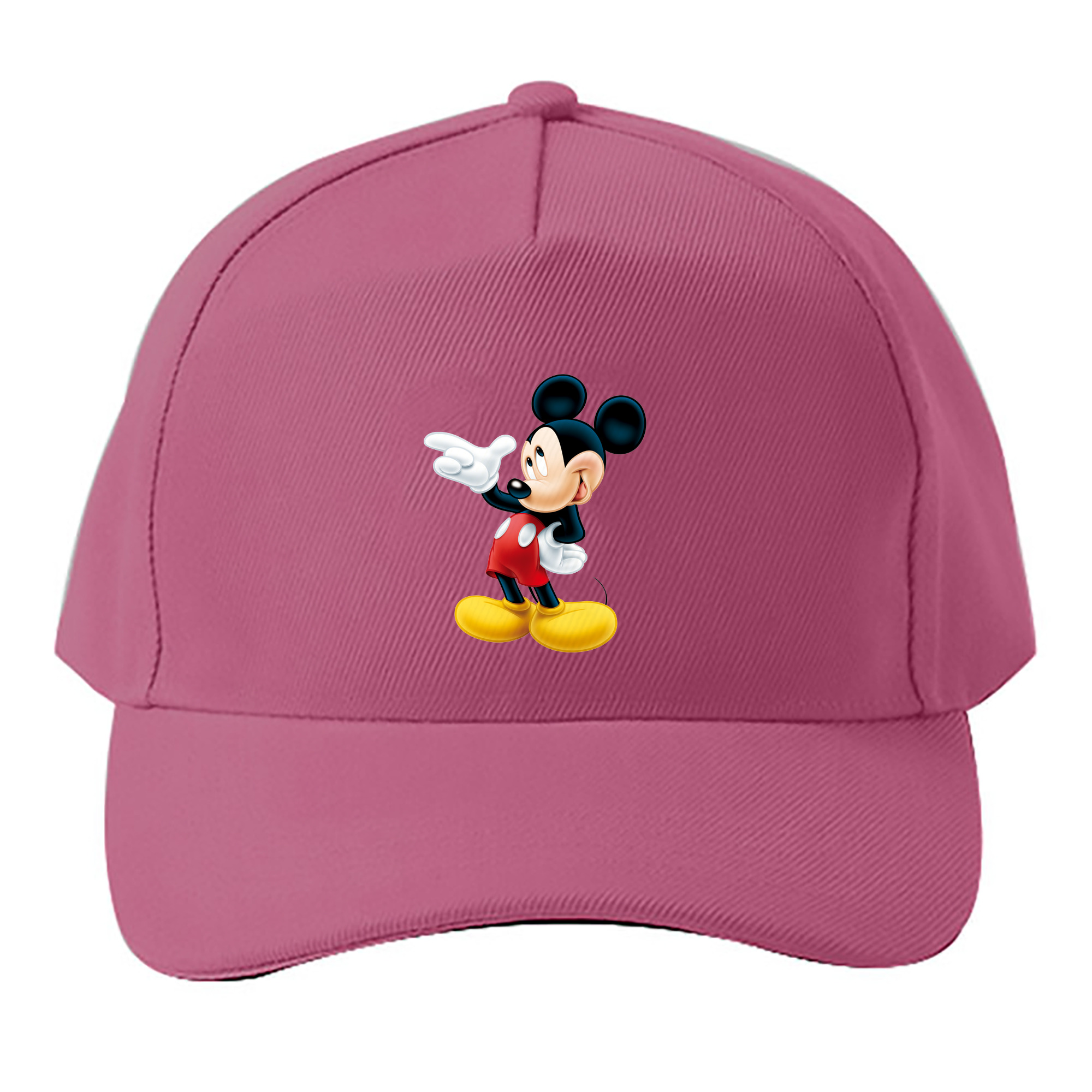 （画像用） ミッキーマウス Mickey Mouse ベースボールキャップ 綿100％ 男女兼用 帽子 スポーツ